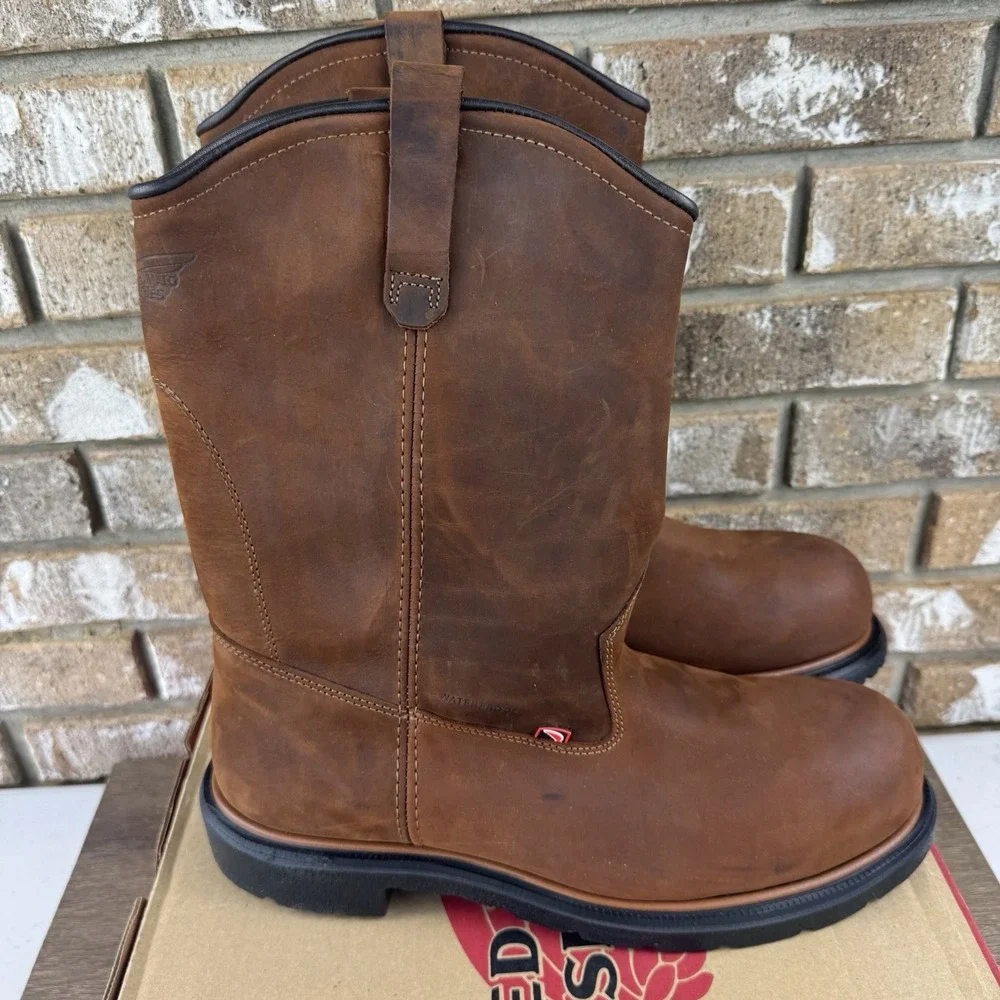 RED WING DynaForce 2272 Men's Sz 11.5D Steel Toe Waterproof Work Boots EH USA
